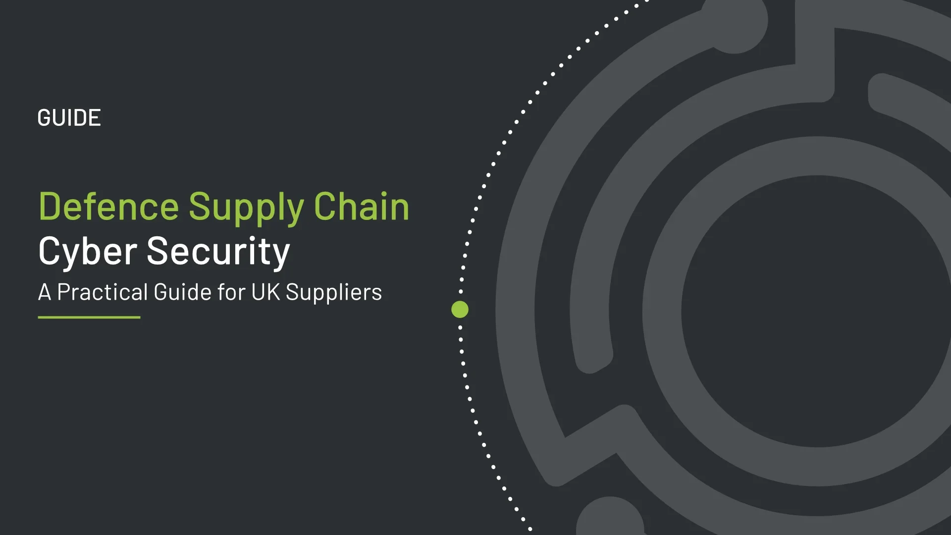 Defence Supply Chain Cyber Security – A Practical Guide for UK Suppliers